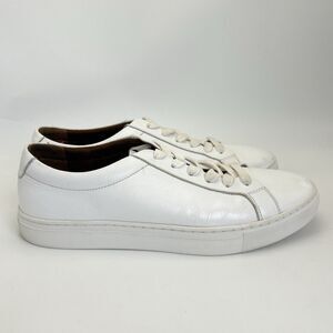 New Republic Mark Mcnairy Kurt Sneakers Mens Sz 10 White Leather Low Top Casual